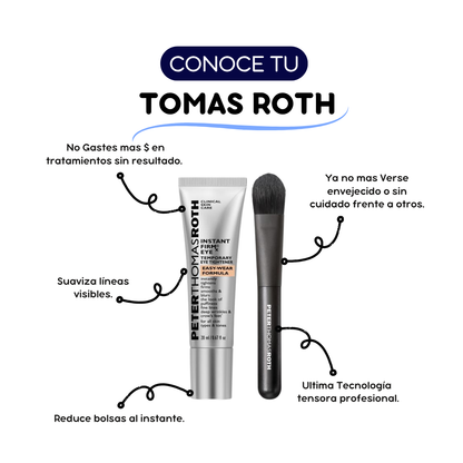 Gel rejuvenecedor Anti ojeras + Brocha