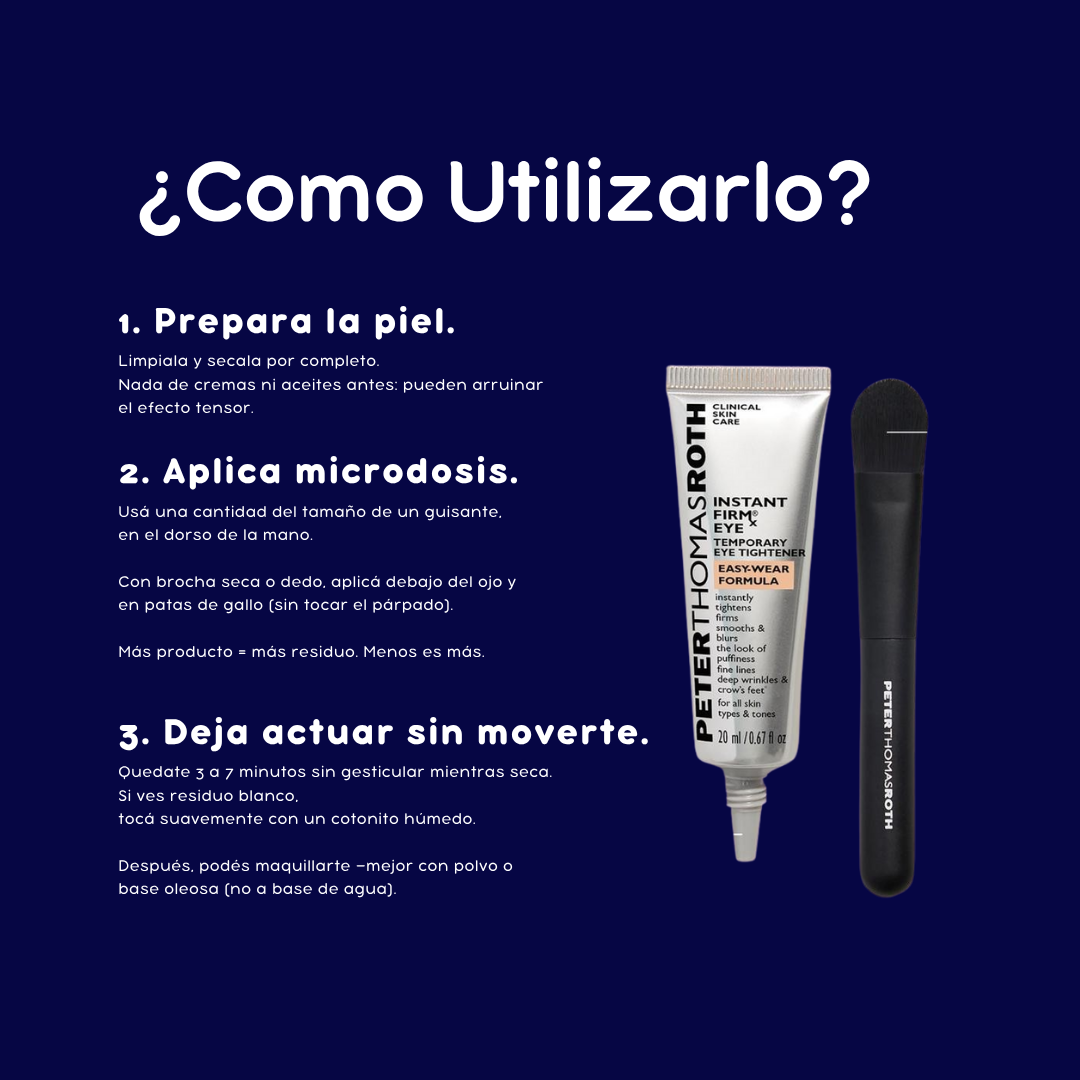 Gel rejuvenecedor Anti ojeras + Brocha