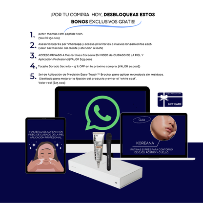 Gel rejuvenecedor Anti ojeras + Brocha