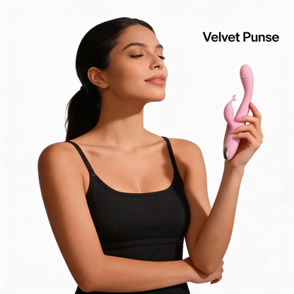 Masajeador velvet pulse placer wellness